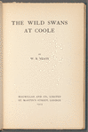 The wild swans at Coole