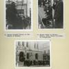 Three Photographs 5. Jewish Droshky Driver in the Ghetto of Warsaw. 6. Street scene in Warsaw Ghetto, with Jewish Policeman in foreground. 7. Line of male Jews, in Ghetto of Warsaw, outside a Government building.