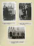 Three Photographs 5. Jewish Droshky Driver in the Ghetto of Warsaw. 6. Street scene in Warsaw Ghetto, with Jewish Policeman in foreground. 7. Line of male Jews, in Ghetto of Warsaw, outside a Government building.