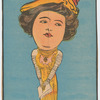 Caricature of Frances Hodgson Burnett