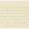 [Agreement]. Holograph and typewritten copy of p. 1 between Margaret Parry Gregory and Lady Gregory relating to the use of Coole
