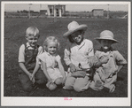 Four smiling children