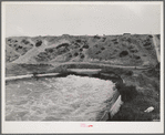 Irrigation water coming from Deer Flat Reservoir. Canyon County, Idaho