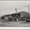Commissary in the labor contractor's pea pickers camp. Canyon County, Idaho