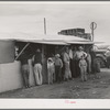 Commissary in the labor contractor's pea pickers camp. Canyon County, Idaho