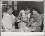 Caldwell, Idaho. FSA (Farm Security Administration) farm labor camp. The clinic