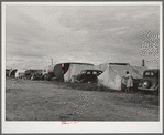 Tents and trailers in pea pickers' (labor contractor) camp. Canyon County, Idaho