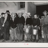 High school boys on their way to pick peas. Canyon County, Idaho