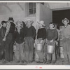 High school boys on their way to pick peas. Canyon County, Idaho