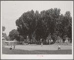 Baseball game. Part of the Fourth of July celebration at Vale, Oregon