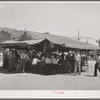 Bingo tent at the carnival in Vale, Oregon, on the Fourth of July
