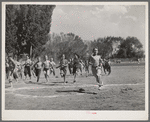 Kids' race. Fourth of July celebration, Vale, Oregon