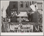 One of the floats in the Fourth of July parade. Vale, Oregon