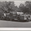 Truckload of milk cans of the Dairymen's Cooperative Creamery. Caldwell, Canyon County, Idaho. This cooperative handles about fifty percent of the creamery products of the Boise Valley; five other creameries handle the other fifty percent