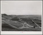 Cherry orchards at Emmett, Gem County, Idaho. Notice the wide irrigation ditches. Water for irrigation is supplied by the Black Canyon Reservoir