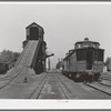 Coaling station on railroad at Nampa, Idaho