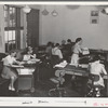Office workers at the Dairymen's Cooperative Creamery. Caldwell, Canyon County, Idaho