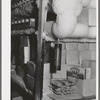 Cold storage room at the Dairymen's Cooperative Creamery. Caldwell, Canyon County, Idaho