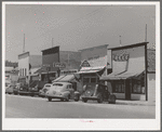 Main street of Cascade, Idaho