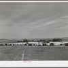 FSA (Farm Security Administration) migratory farm labor camp mobile unit. Athena, Oregon