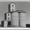 Privately-owned wheat elevator on farm in Eureka Flats. Walla Walla County, Washington