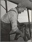 Oiling the combine. Walla Walla County, Washington