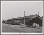 Sack warehouse for wheat. Touchet, Walla Walla County, Washington