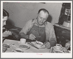 Harvest hands at dinner. Walla Walla County, Washington