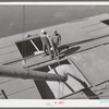 Loading bulk into barge at Port Kelly for shipment to Portland. Walla Walla County, Washington