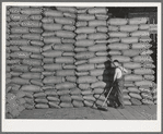 Sack warehouse for wheat. Walla Walla County, Washington