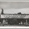 Sign which is evidence of absentee ownership in the wheat section. Whitman County, Washington