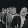 Robert Salvio [right] and unidentified others in the 1968 tour of the stage production Cabaret