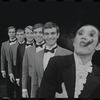 Robert Salvio [right] and unidentified others in the 1968 tour of the stage production Cabaret