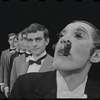 Robert Salvio [right] and unidentified others in the 1968 tour of the stage production Cabaret