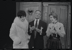 Melissa Hart, Leo Fuchs and Signe Hasso in the 1968 tour of the stage production Cabaret