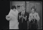 Melissa Hart, Leo Fuchs and Signe Hasso in the 1968 tour of the stage production Cabaret