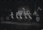 Melissa Hart and unidentified others in the 1968 National tour of the stage production Cabaret