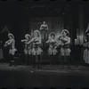 Melissa Hart and unidentified others in the 1968 National tour of the stage production Cabaret