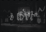 Melissa Hart and unidentified others in the 1968 National tour of the stage production Cabaret