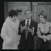 Melissa Hart, Leo Fuchs and Signe Hasso in the 1968 National tour of the stage production Cabaret