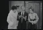 Melissa Hart, Leo Fuchs and Signe Hasso in the 1968 National tour of the stage production Cabaret