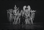Robert Salvio and unidentified others in the 1968 National tour of the stage production Cabaret