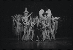Robert Salvio and unidentified others in the 1968 National tour of the stage production Cabaret