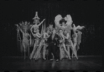 Robert Salvio and unidentified others in the 1968 National tour of the stage production Cabaret