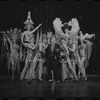 Robert Salvio and unidentified others in the 1968 National tour of the stage production Cabaret