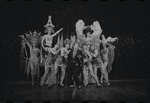 Robert Salvio and unidentified others in the 1968 National tour of the stage production Cabaret