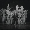 Robert Salvio and unidentified others in the 1968 National tour of the stage production Cabaret