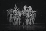 Robert Salvio and unidentified others in the 1968 National tour of the stage production Cabaret