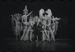 Robert Salvio and unidentified others in the 1968 National tour of the stage production Cabaret
