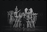 Robert Salvio and unidentified others in the 1968 National tour of the stage production Cabaret